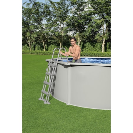 Basen stelażowy Hydrium 305x122 Bestway 56566 całoroczny zestaw 13w1
