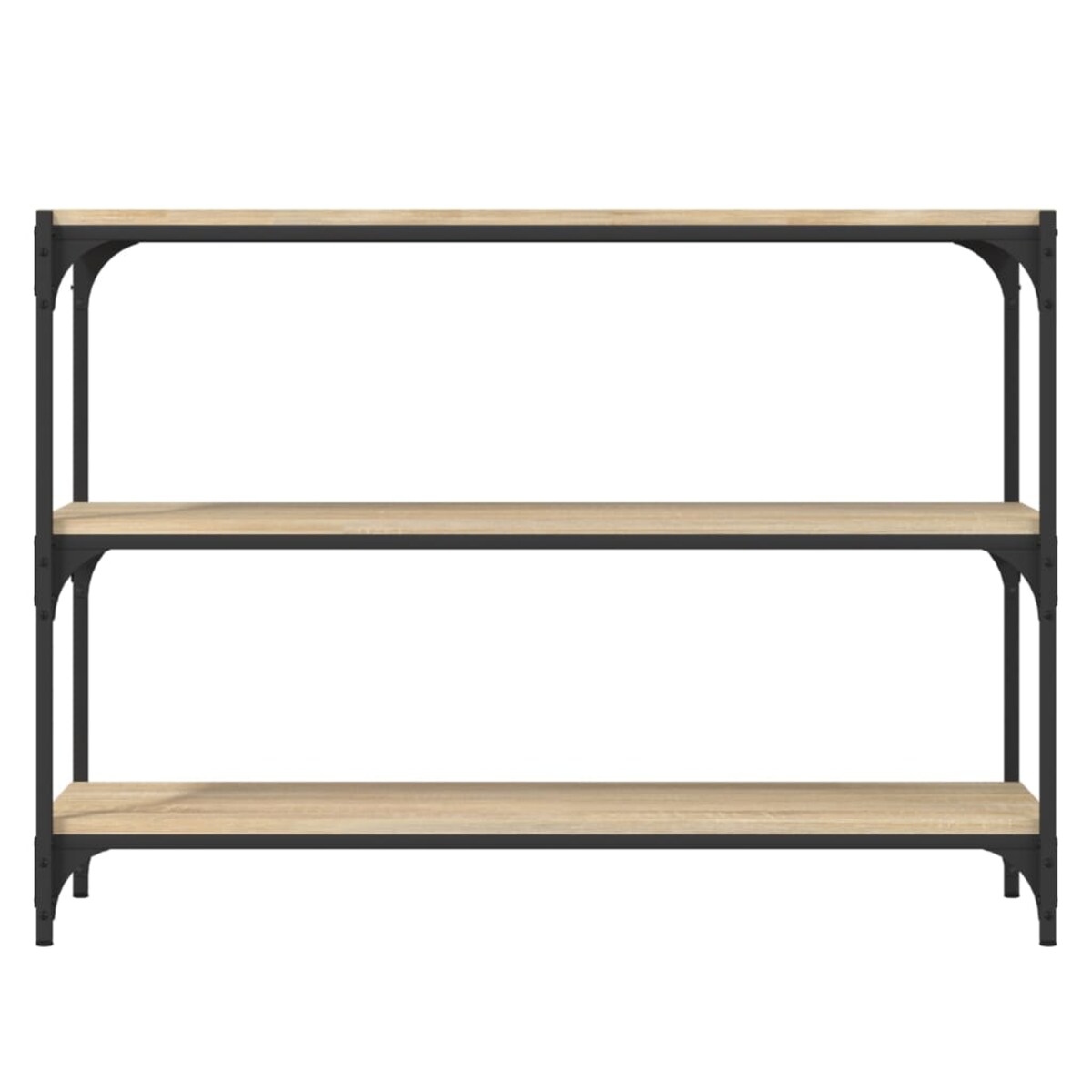 vidaXL Regał na książki, dąb sonoma, 100x33x70,5 cm