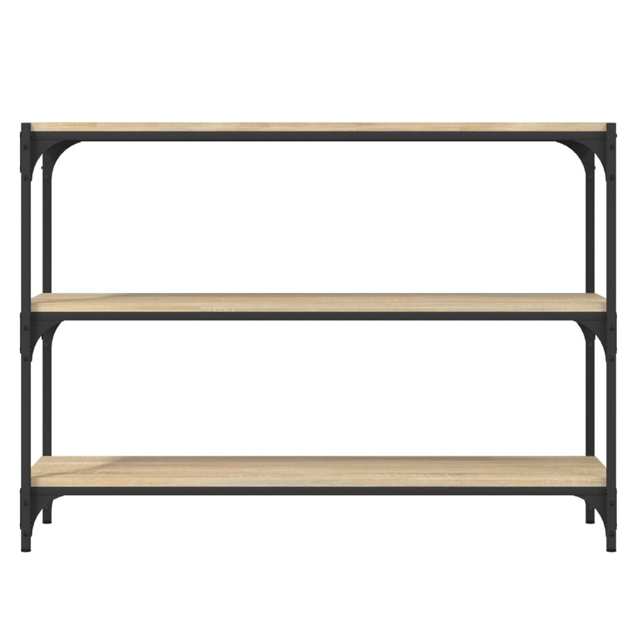 vidaXL Regał na książki, dąb sonoma, 100x33x70,5 cm