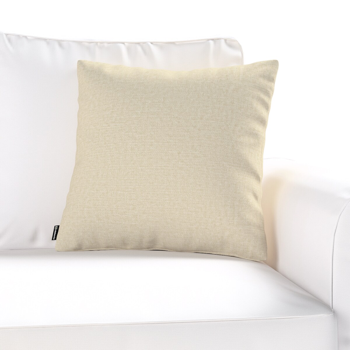 Poszewka Kinga na poduszkę 50x50 ecru szenil