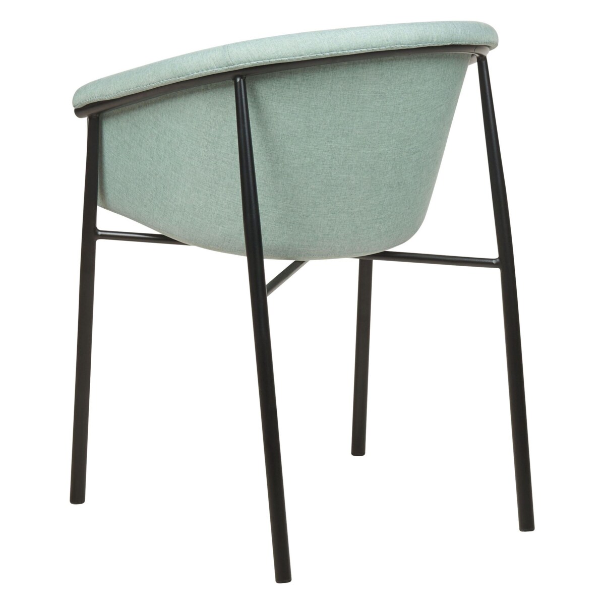 Zestaw 2 krzeseł do jadalni miętowy AMES