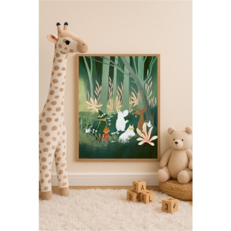 Poster Story, Plakat, Obraz - Muminki No5, wymiary 42 x 60 cm