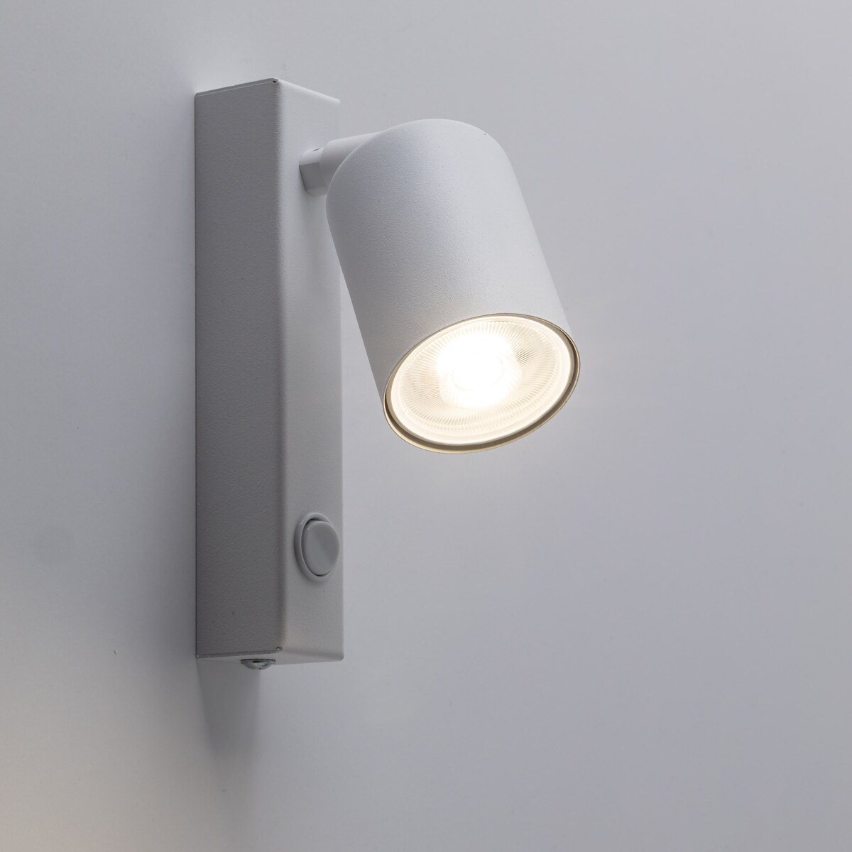 Kinkiet ruchomy z włącznikiem GU10 biały NEX WHITE 11365 TK Lighting nowoczesny loftowy
