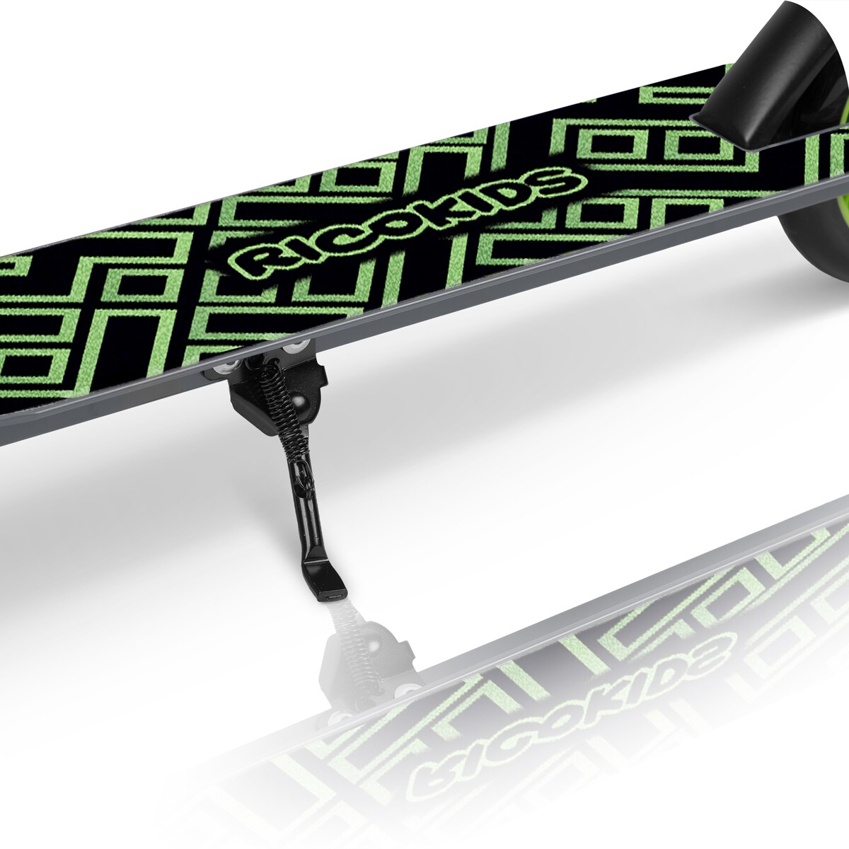 Hulajnoga składana dla dzieci RicoKids Kodi szaro-zielona