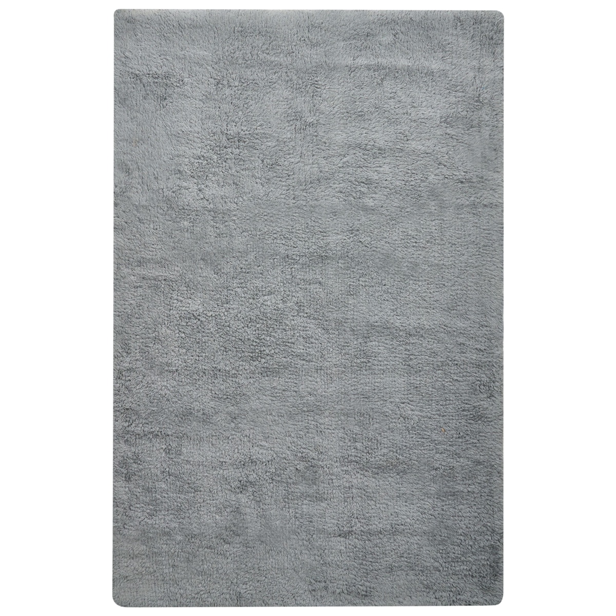 Dywanik łazienkowy GOELA Szary 60 x 90 cm Bawełna