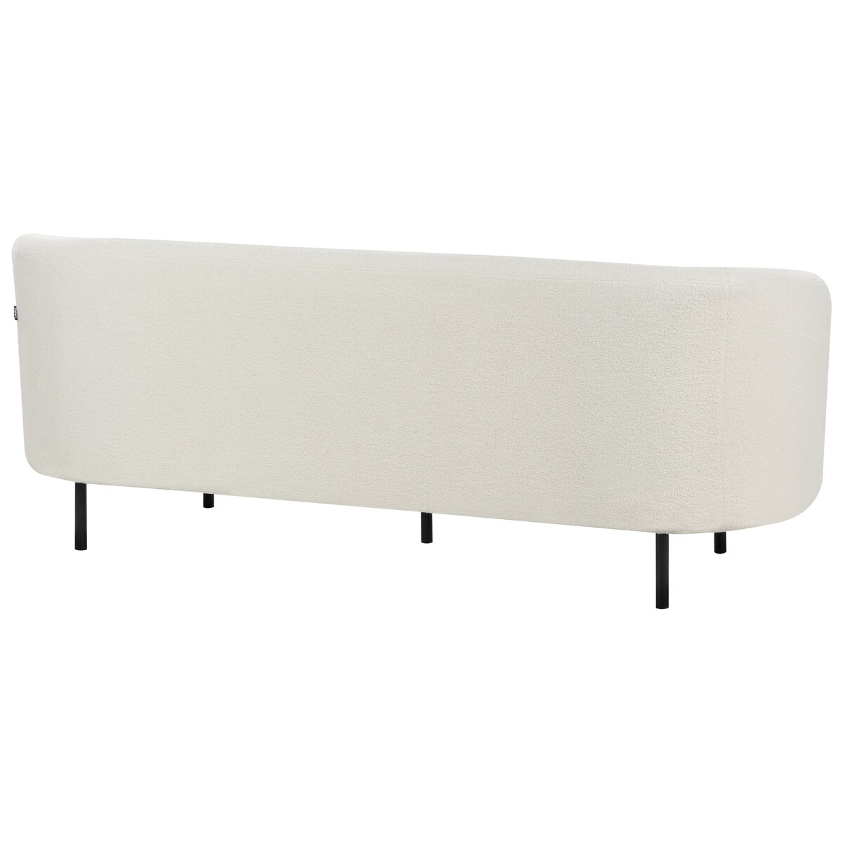 Sofa dla 3 osób LOEN Boucle Biały