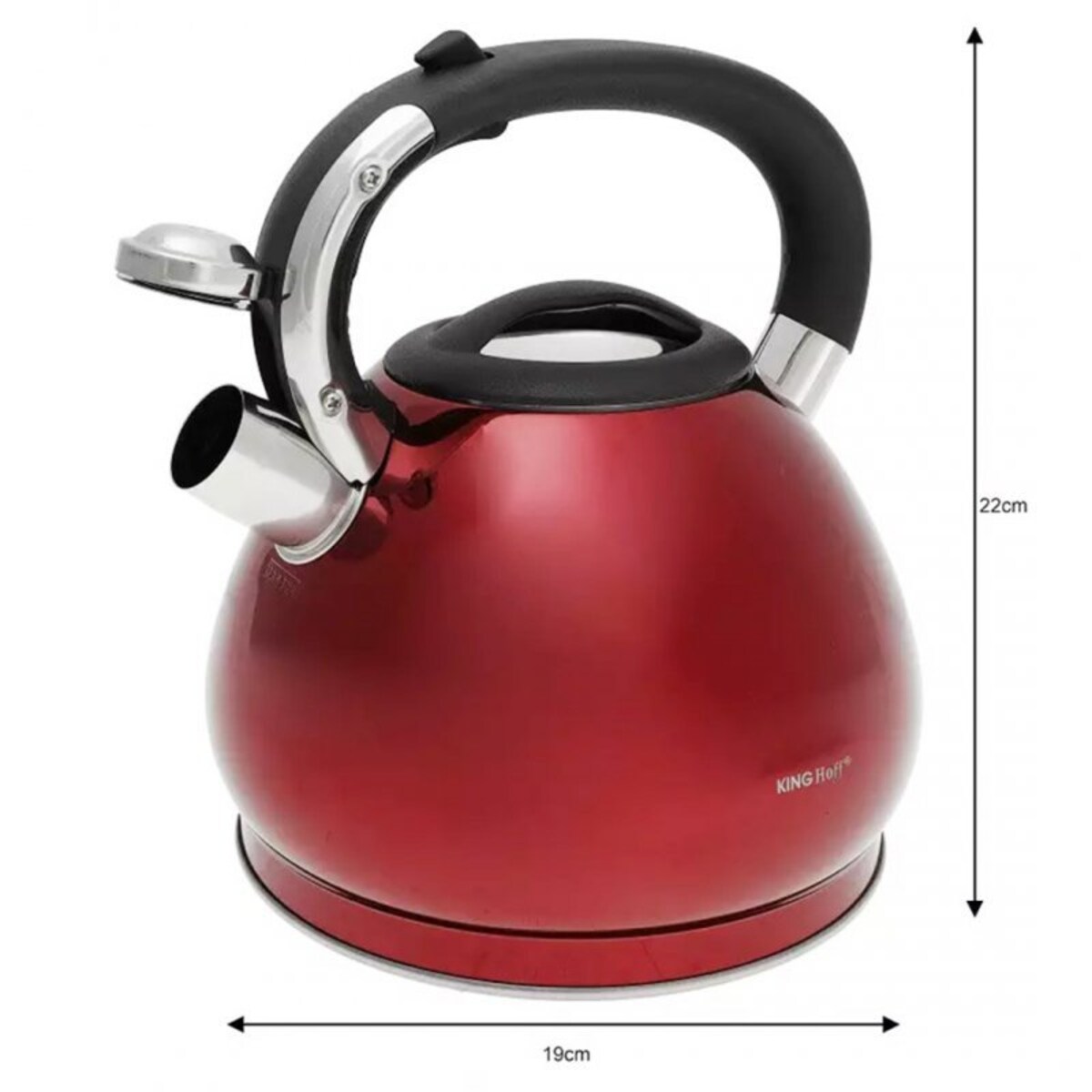 Czajnik Z Gwizdkiem Kinghoff 3,4L