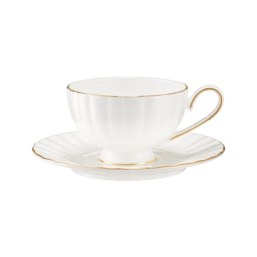 VILLA ITALIA Filiżanka do herbaty porcelanowa 200 ml ARIA BIANCA