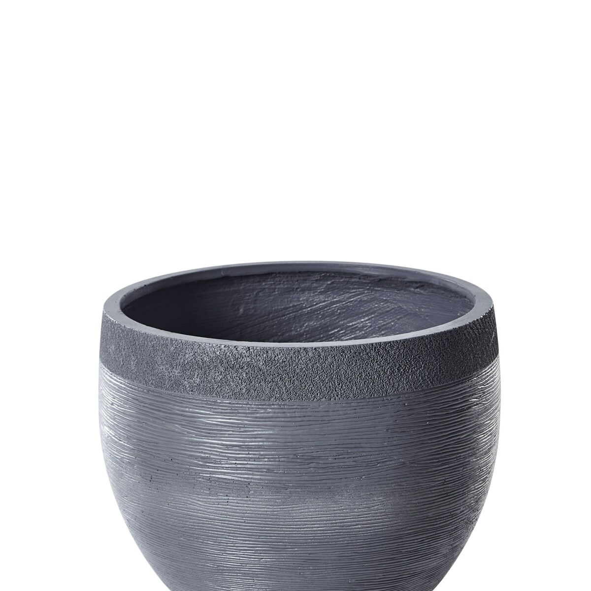 Doniczka 50x50x39 cm szara ZAKROS