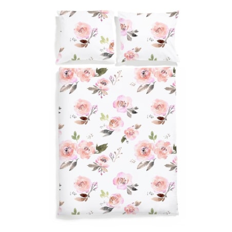 Pościel Róże 220/200 + 2 x 70/80 cm