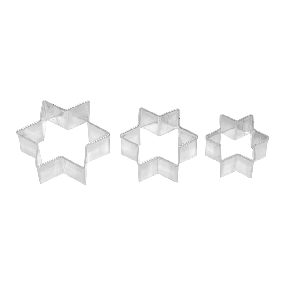 Foremki do wykrawania GWIAZDKI 4.5/5.5/6.5 cm