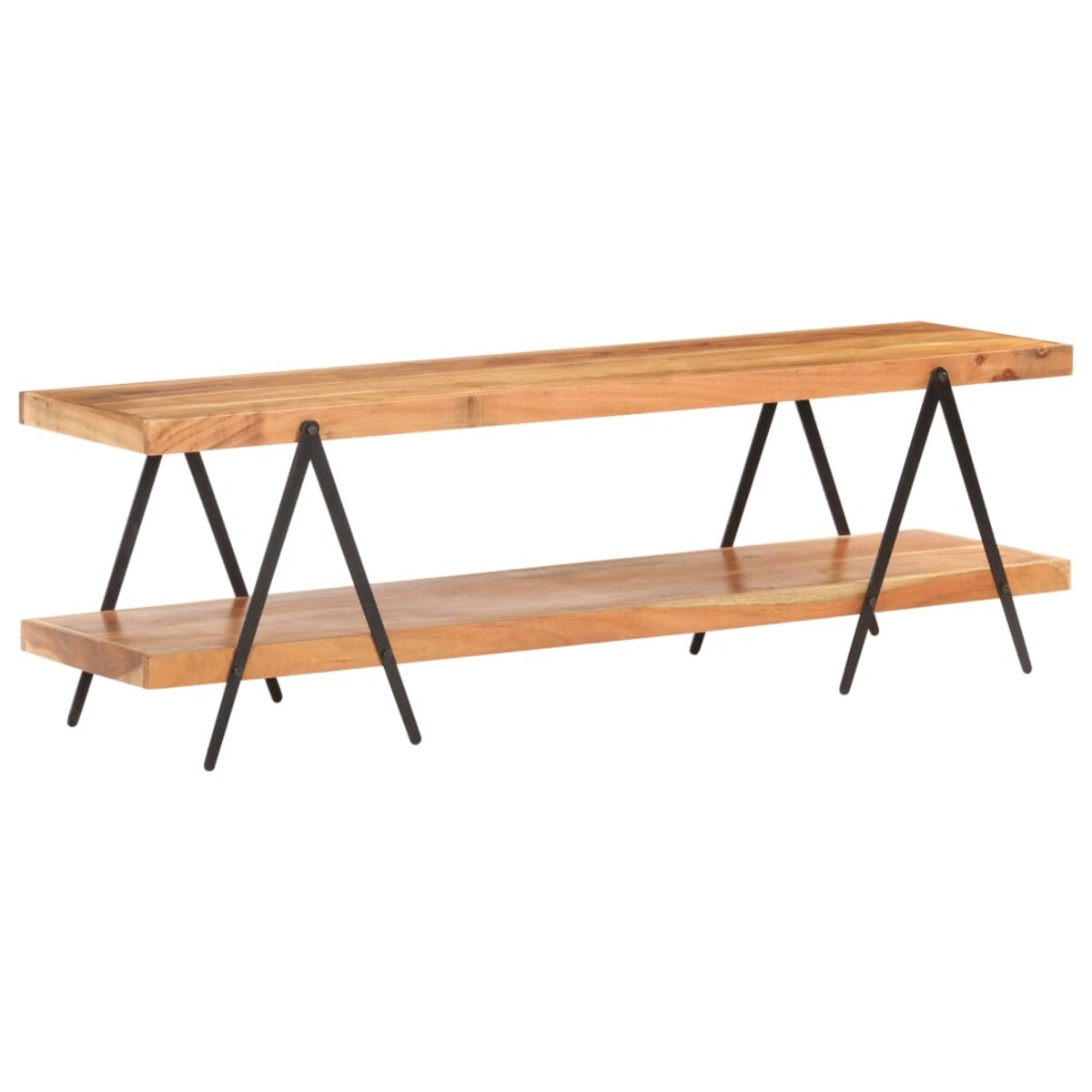 vidaXL Szafka pod TV, 160 x 40 x 50 cm, lite drewno akacjowe