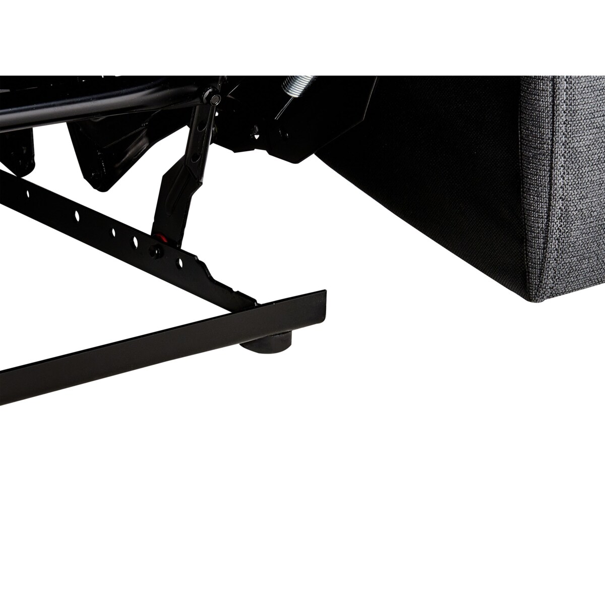 Sofa z manualną funkcją relaksu 3-osobowa szara BERGEN II