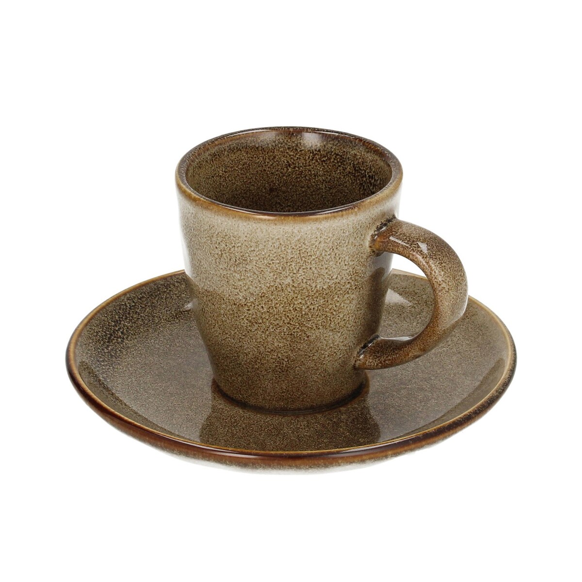 Filiżanka Gelato 80ml brown, 8,5/15 x 11,5/15 x 6,5/1,8 cm