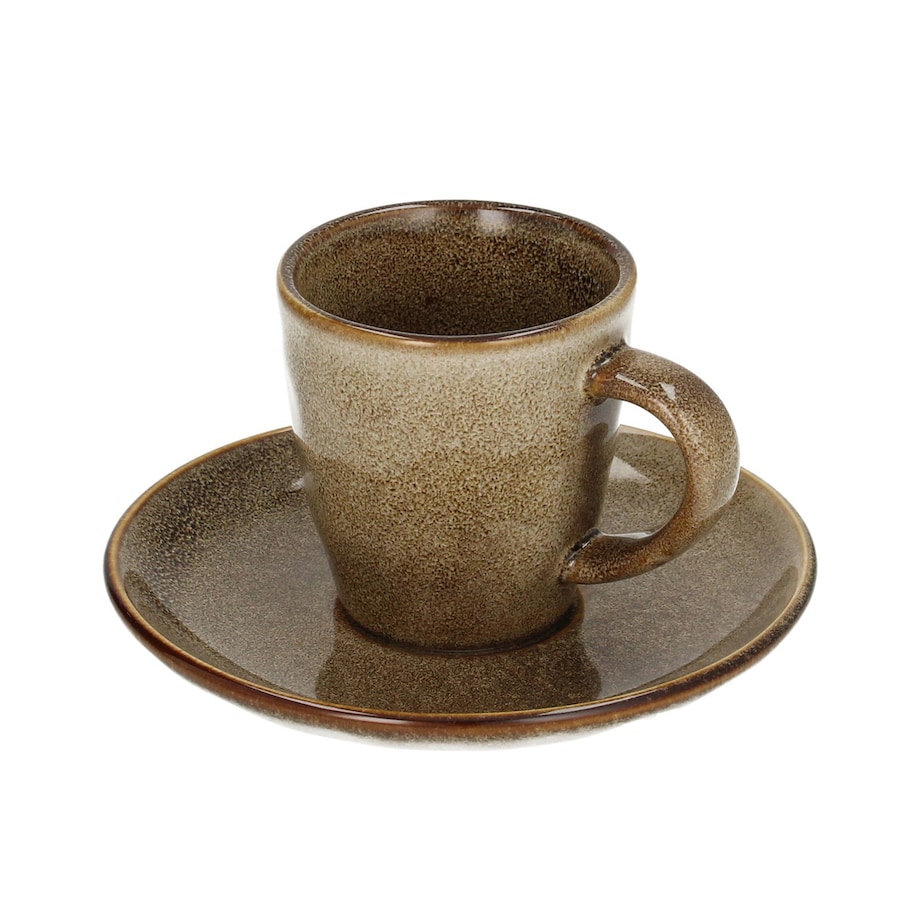 Filiżanka Gelato 80ml brown, 8,5/15 x 11,5/15 x 6,5/1,8 cm