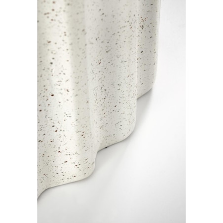 STOLIK KAWOWY Raffa biały OKRĄGŁY 41x46 cm stabilny stelaż