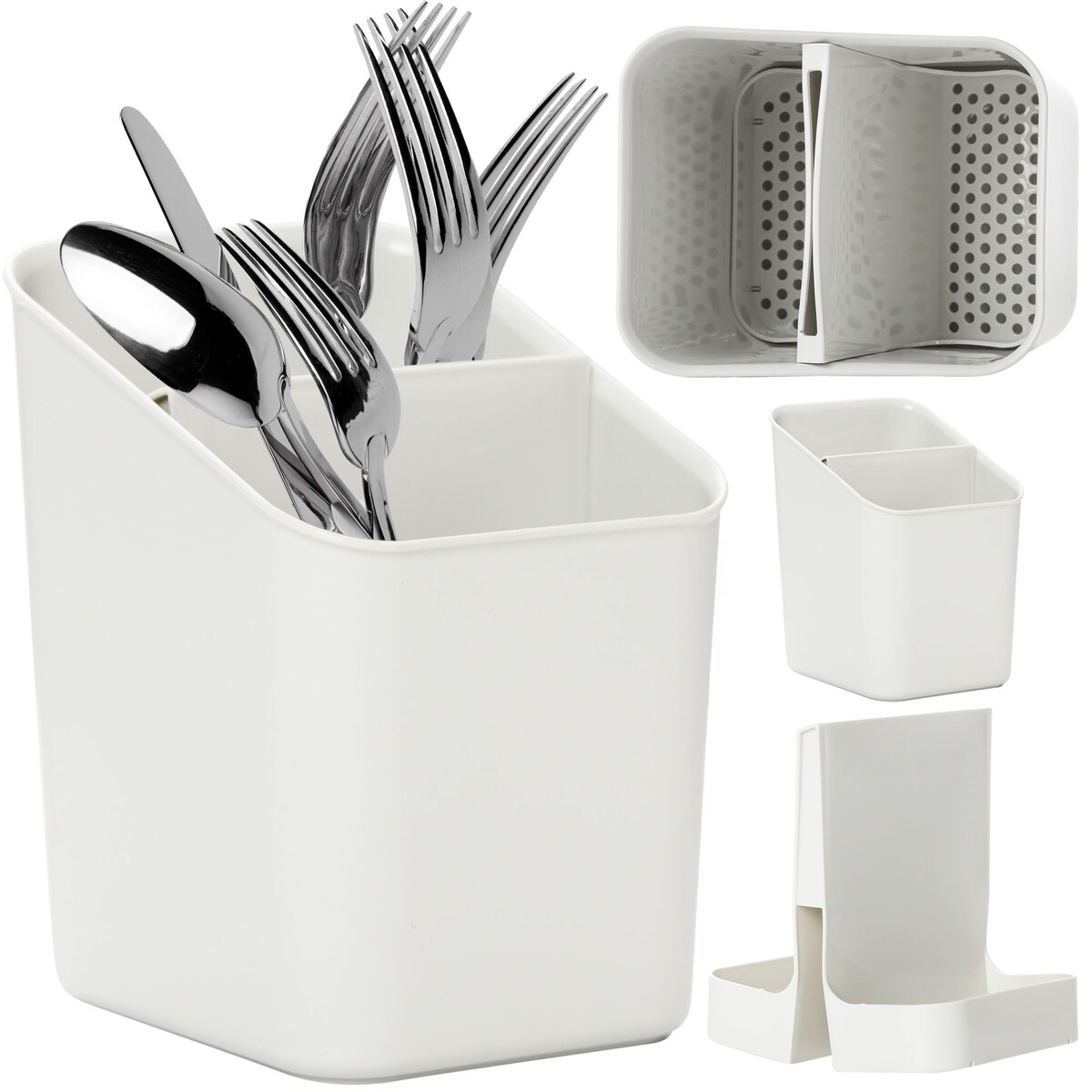 Ociekacz Na Sztućce Pojemnik Koszyk Na Przybory