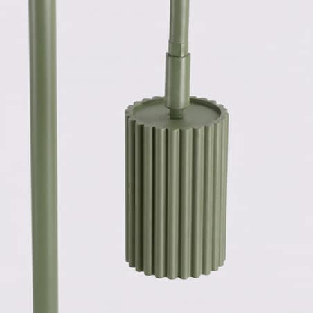 Lampa podłogowa KARBON 1 zielona oliwka