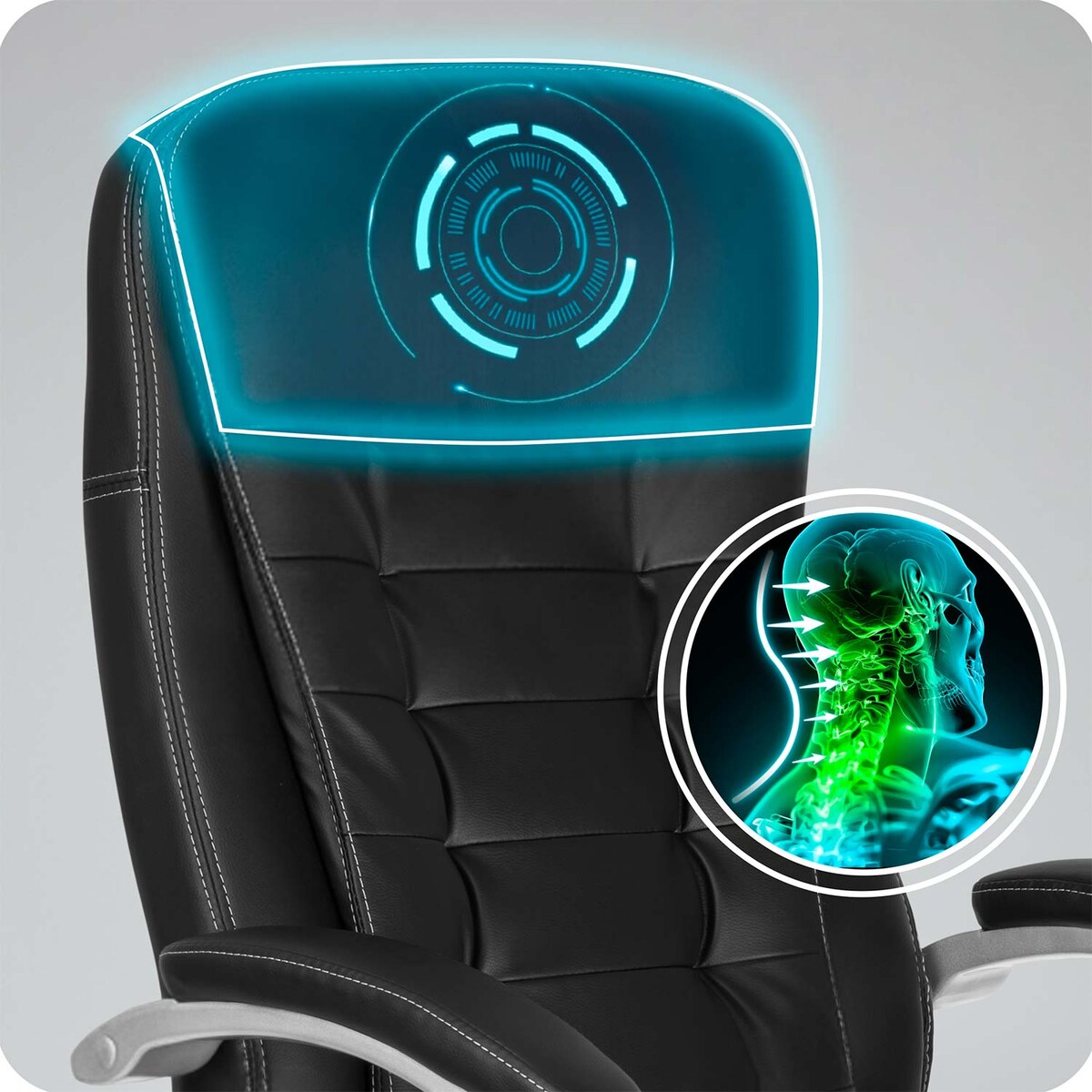 Fotel biurowy Sofotel 322 czarny - black