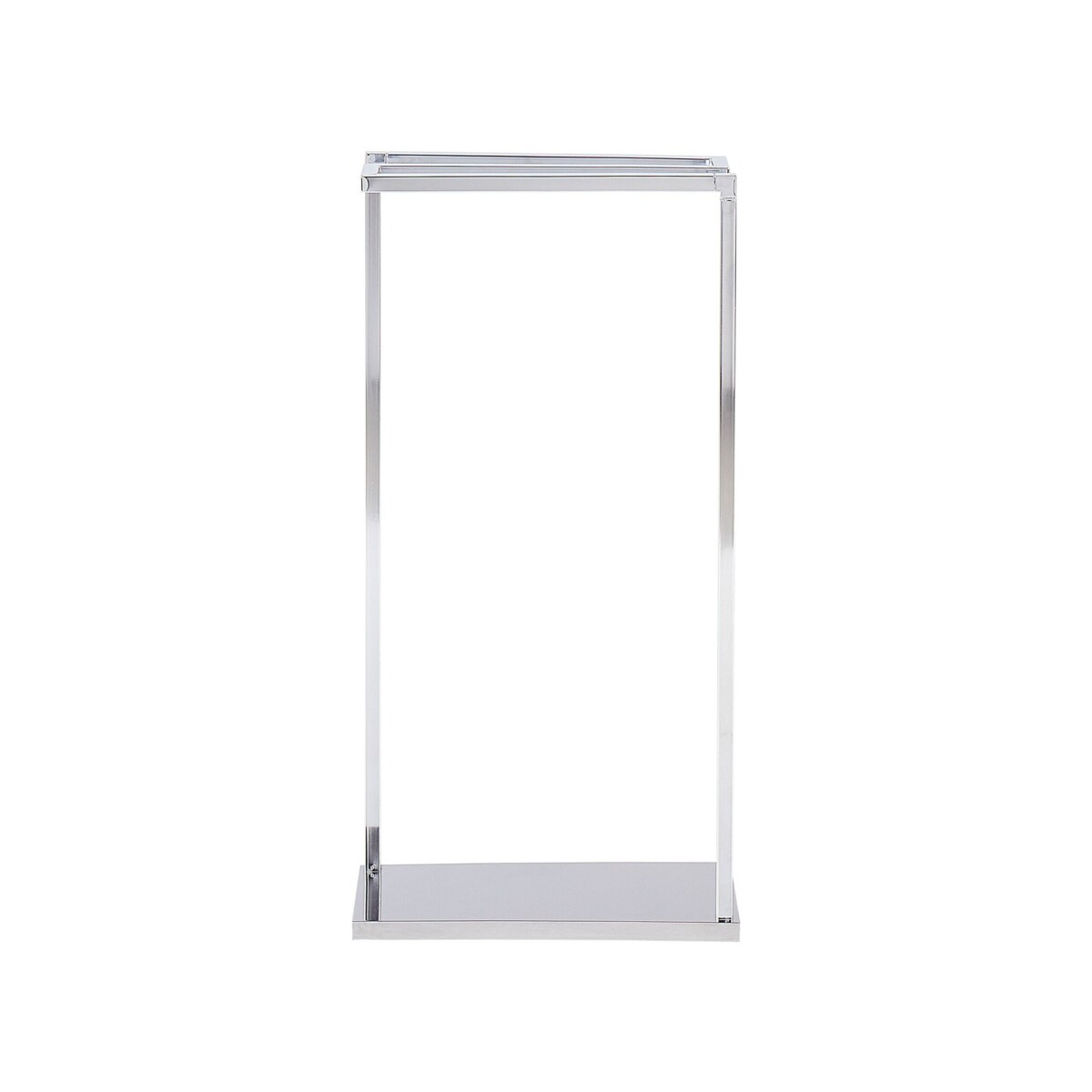 Stojak na ręczniki 42 x 83 cm srebrny GARCITAS