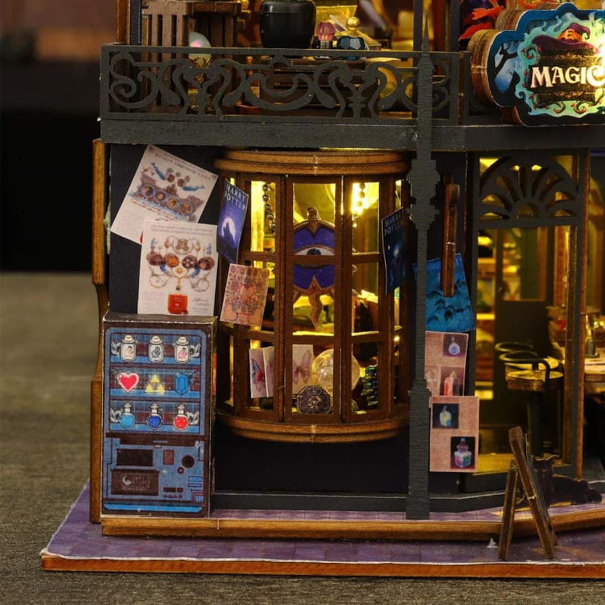 Miniaturowy domek - Gildia czarów i proroctw