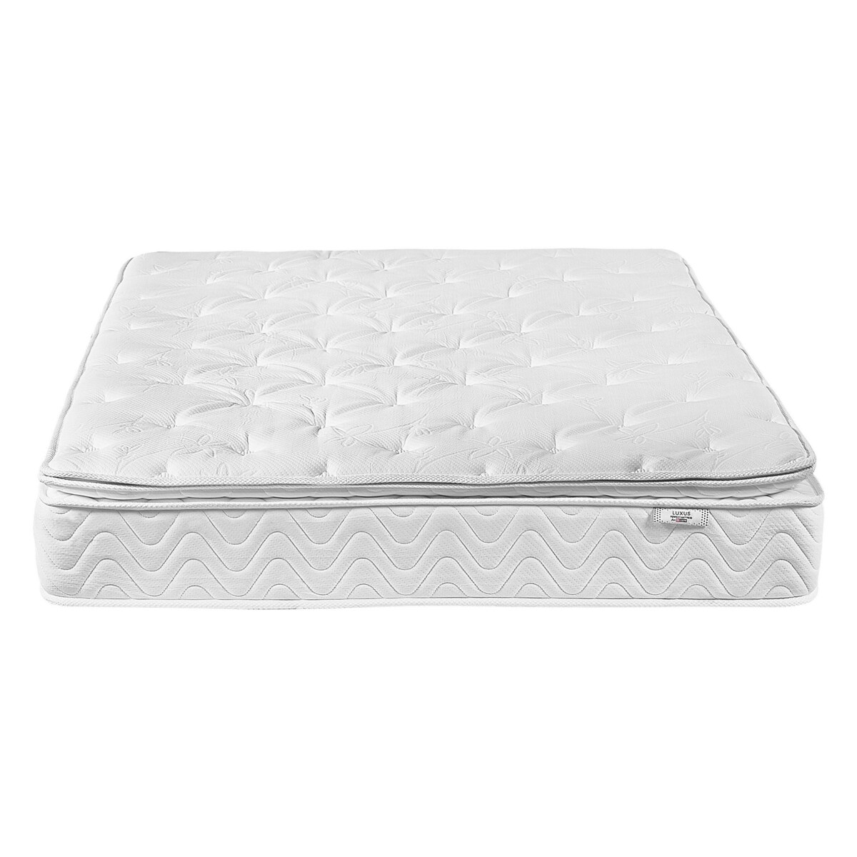 Materac kieszeniowy memory foam zdejmowny pokrowiec 140 x 200 cm średnio twardy LUXUS