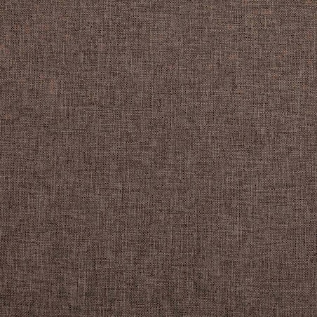 vidaXL Zasłony stylizowane na lniane, 2 szt., taupe, 140x175 cm