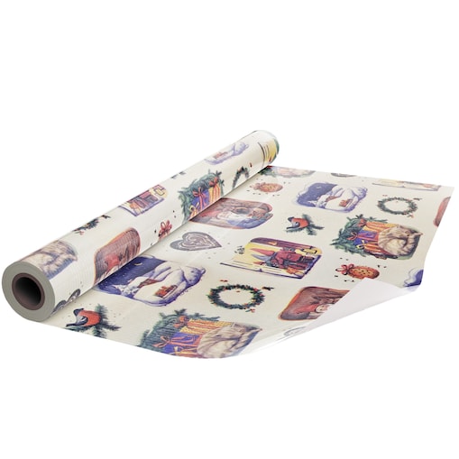 Papier do pakowania prezentów 20 METRÓW MEGAROLKA Świąteczny Do Paczek Ozdobny