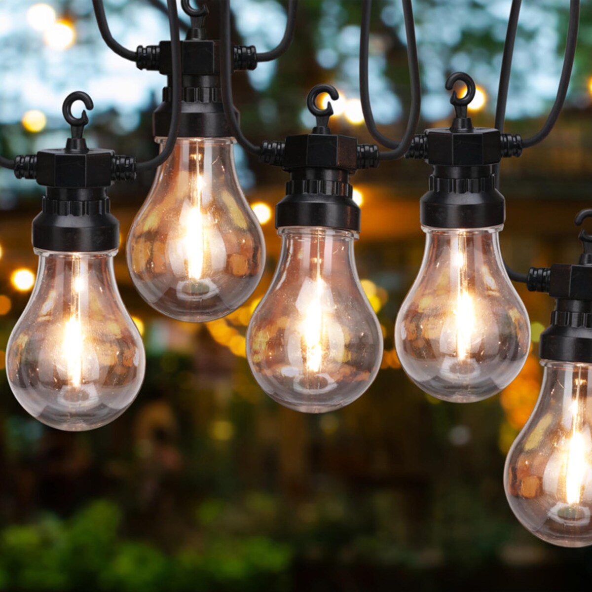 Girlanda Ogrodowa Lampki Ogrodowe Łańcuch Świetlny 10 Led 7,5 M