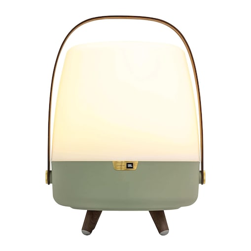 KOODUU LITE-UP PLAY Lampa przenośna z głośnikiem - Ciemnozielony