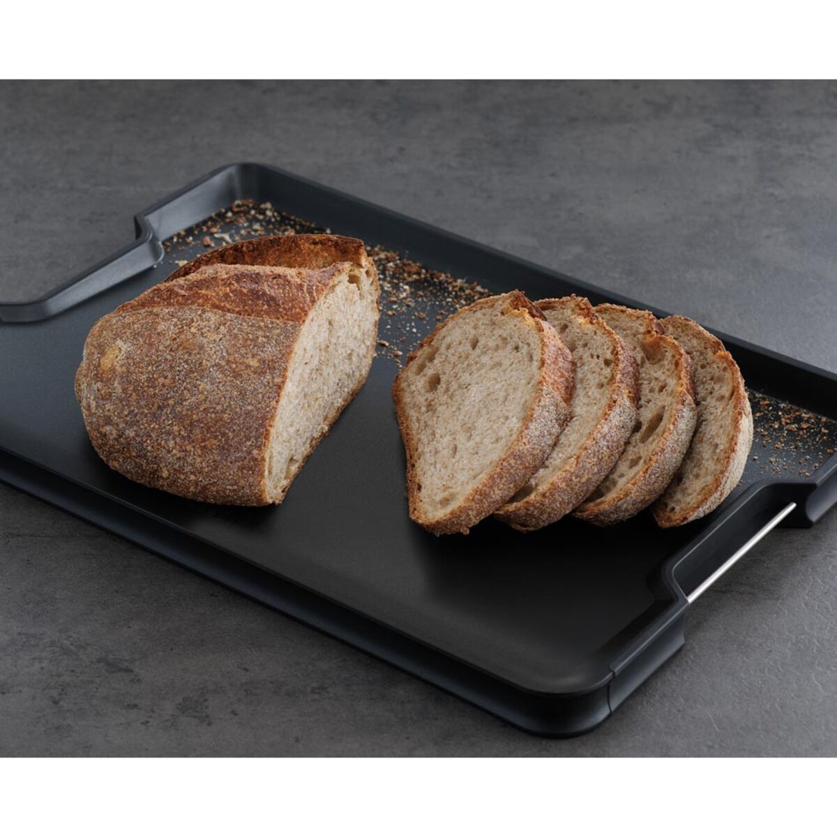 Wielofunkcyjna deska XL czarna Cut & Carve Plus, Joseph Joseph