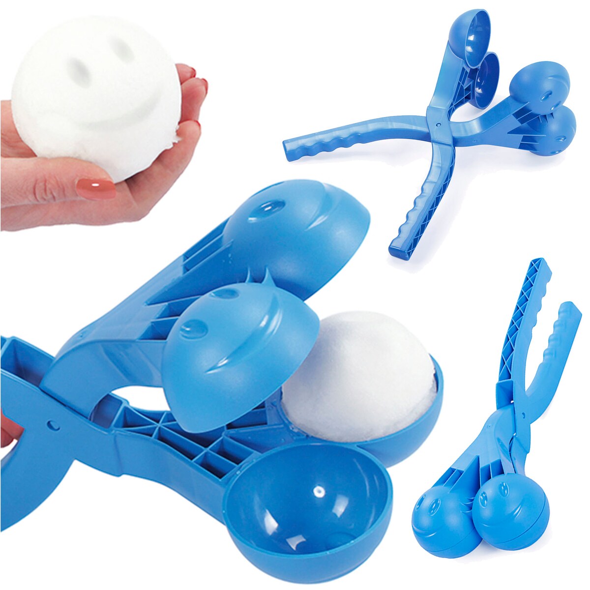 Śnieżkomat Narzędzie Do Robienia Kulek Ze Śniegu Podwójny Kulkomat Ballmaker