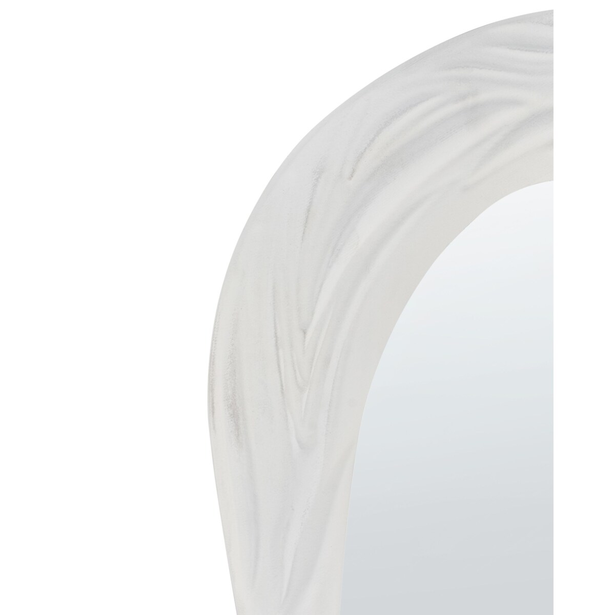 Lustro ścienne GUICLAN 61 cm 83 cm Biały