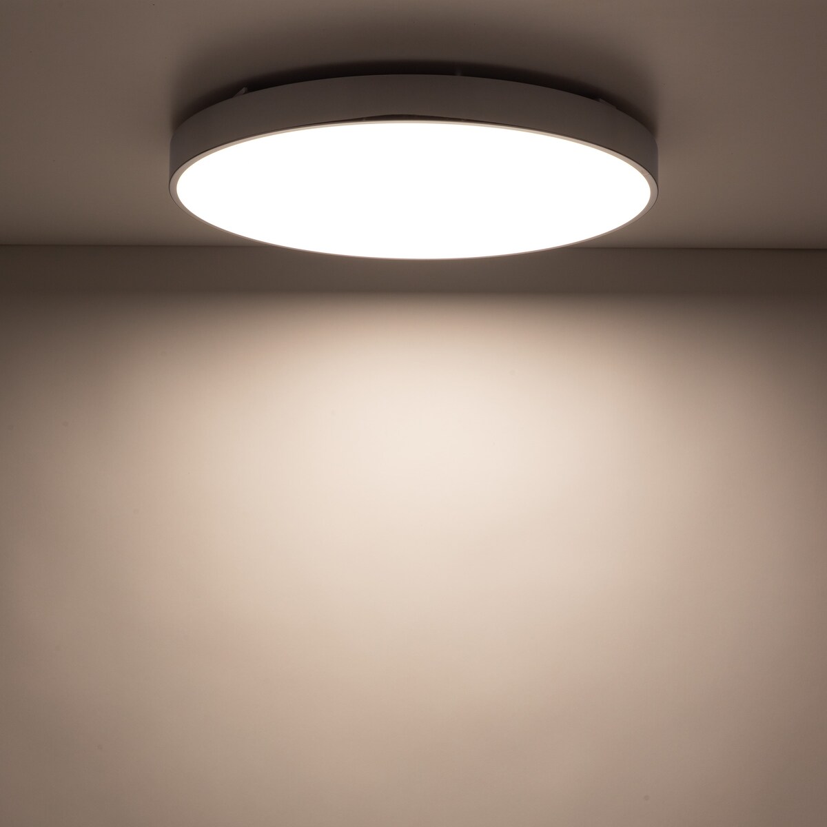 Lampa Sufitowa Łazienkowa Tk Lighting Velis Chrome Plafon Led 40W Ip54 Zmienna Barwa, Ściemniany