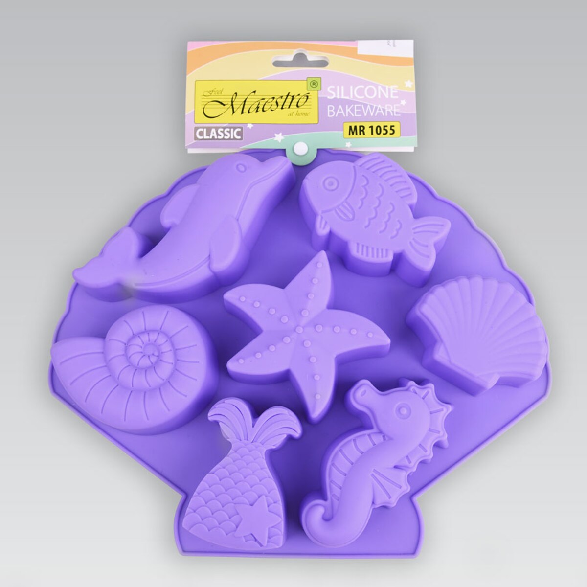 Silikonowa forma do pieczenia ciastek wzór Ryby MAESTRO MR-1055