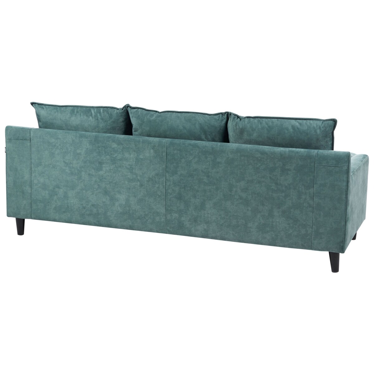 Narożnik ELVENES Lazurowy Welur