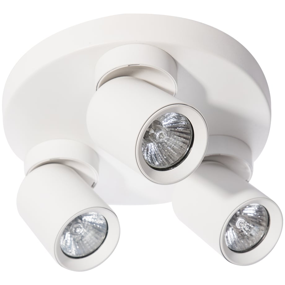 Plafon Light Prestige Pointa biały 3 x GU10 1 szt.