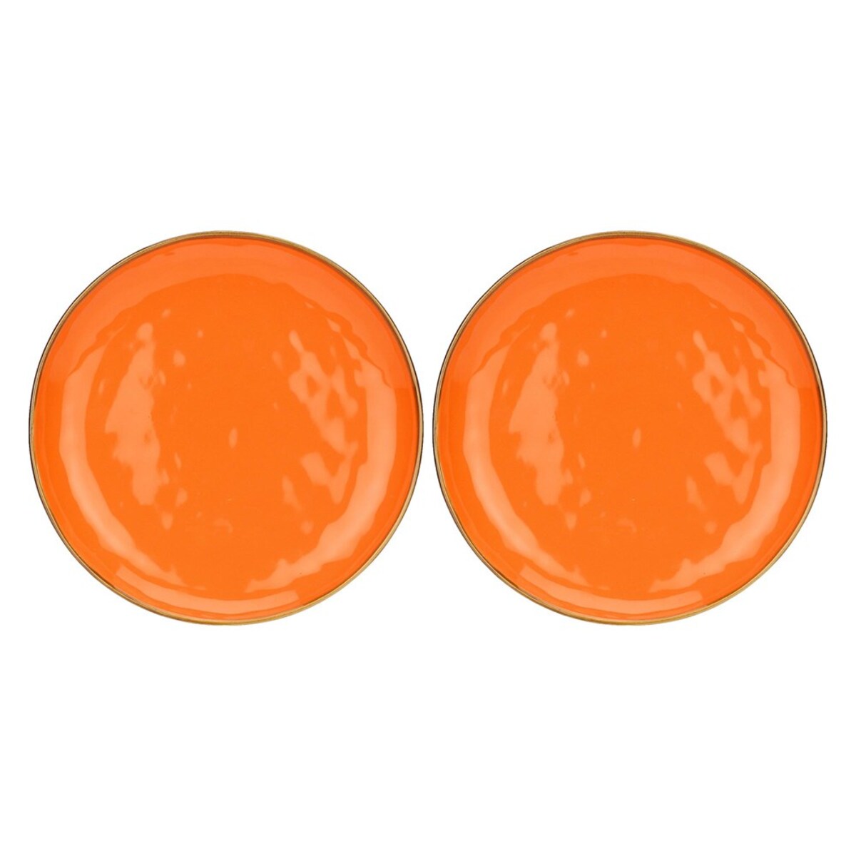 Zestaw 2 półmisków okrągłych Concerto Arancione - Pomarańczowy, 32 cm