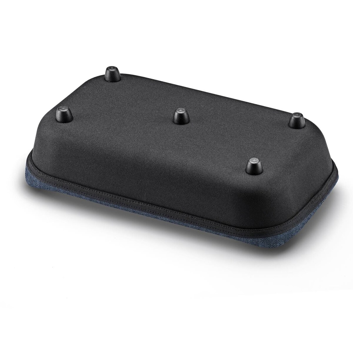 Koszyk SHOPPINHBASKET, herringbone dark blue