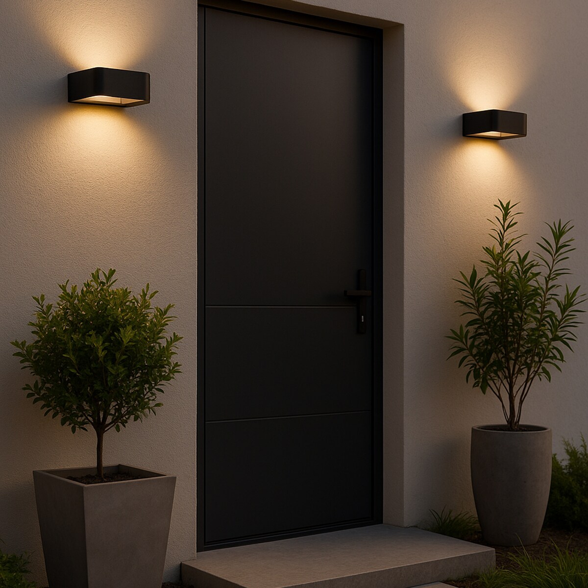 Kinkiet Zewnętrzny LED Arius Black 10W IP54 TK Lighting