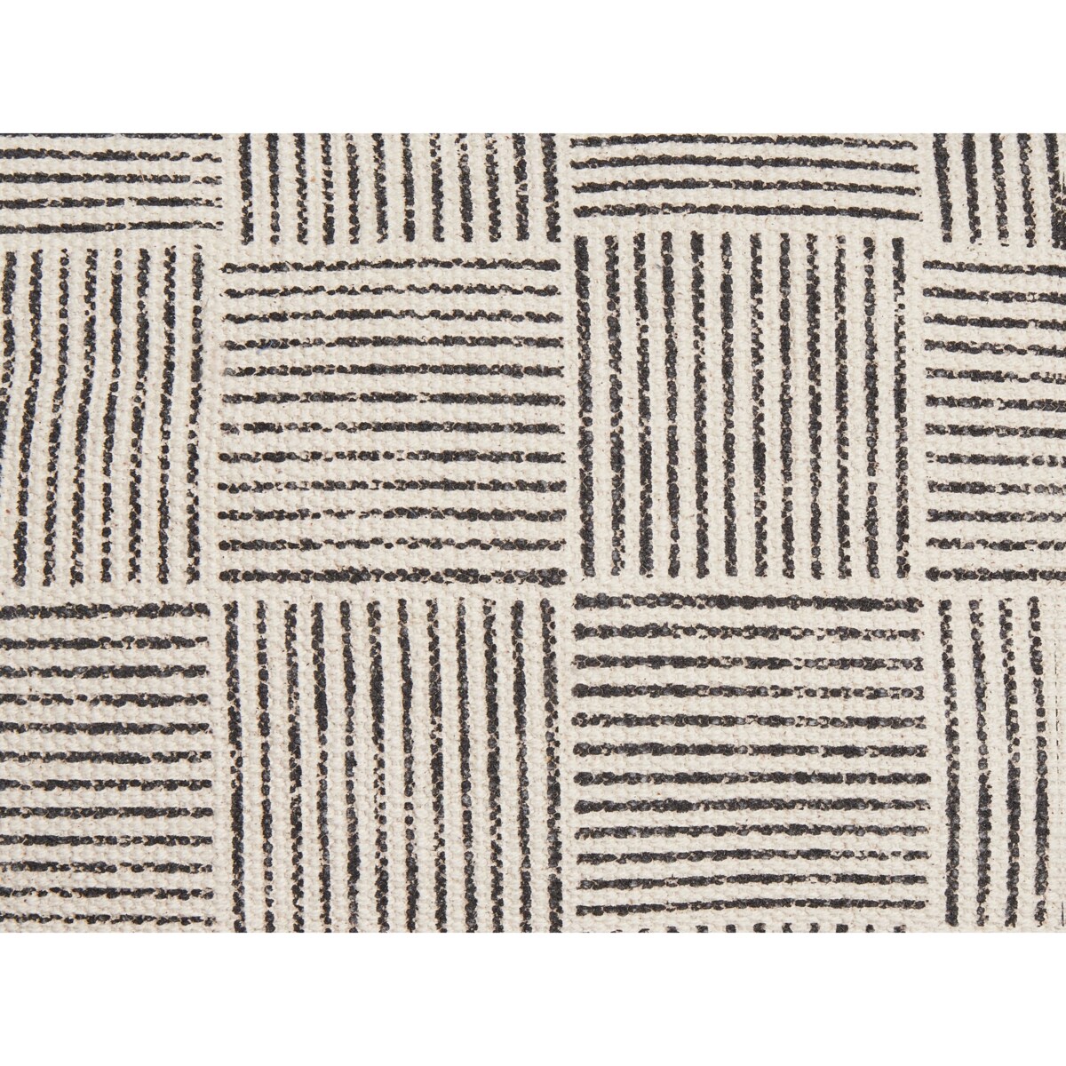 Puf LUTZ Bawełna Szary