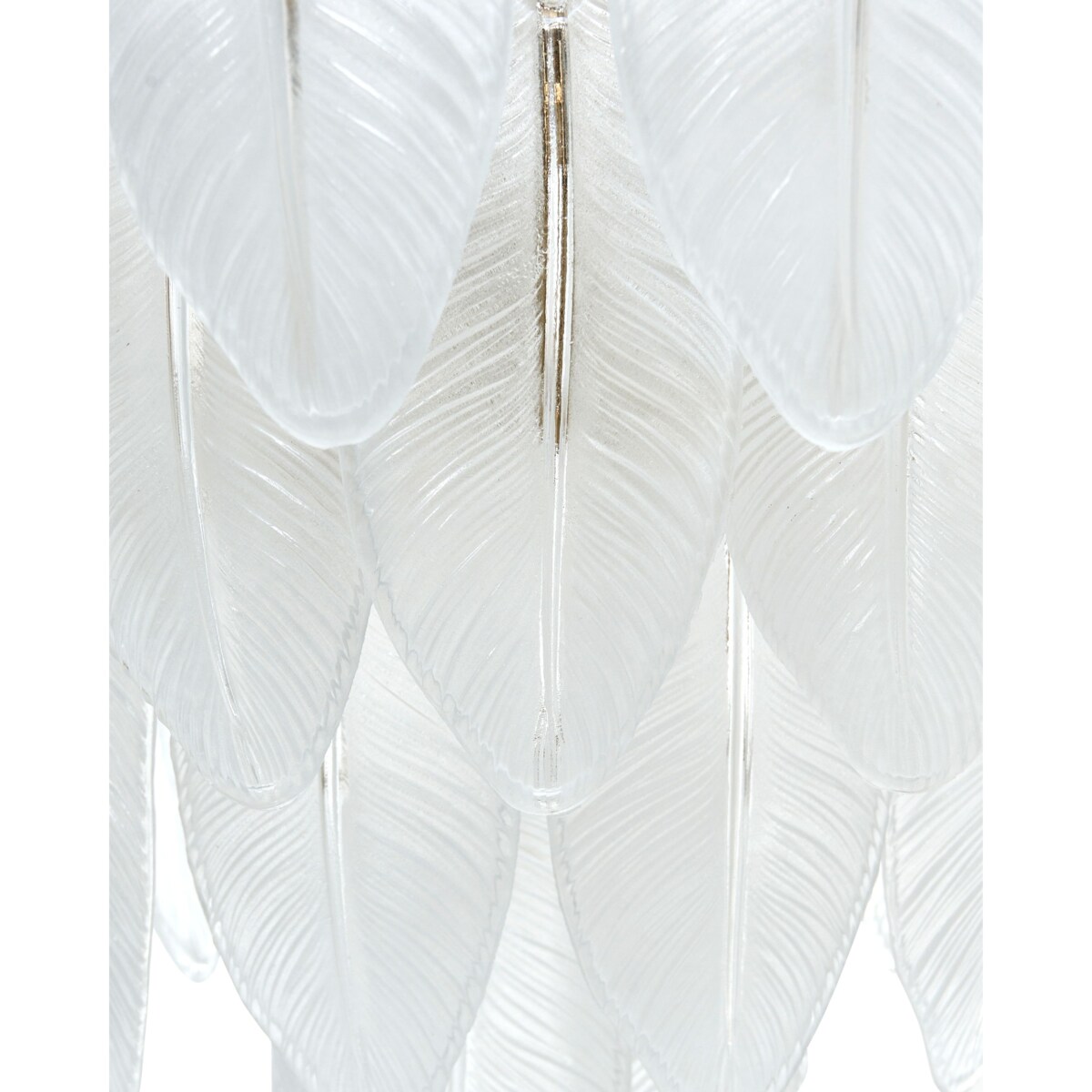 Żyrandol YAUCA Szkło Mosiężny