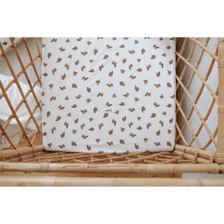 Prześcieradło bawełniane garden fruits - S