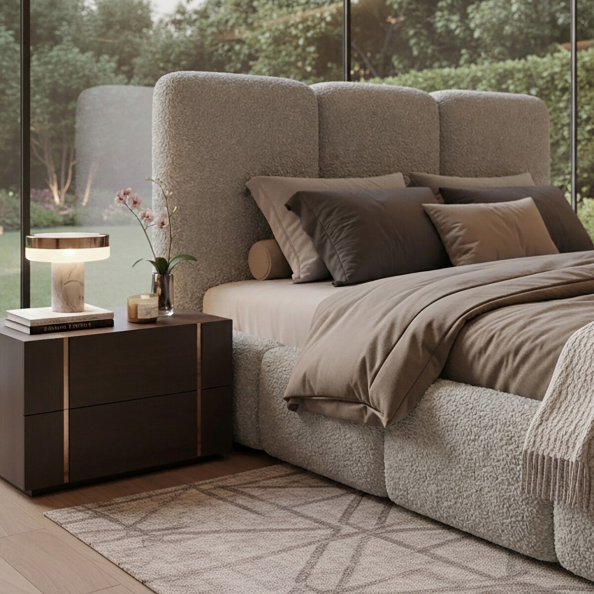 Łóżko Tapicerowane Capri 120X200 Stelaż Pojemnik Na Pościel Loop 17