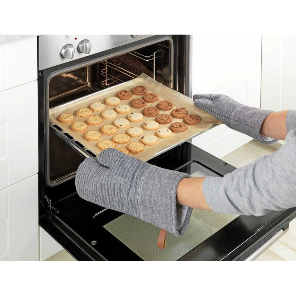 Rękawice kuchenne ADA STRIPES, 2 szuki, WENKO