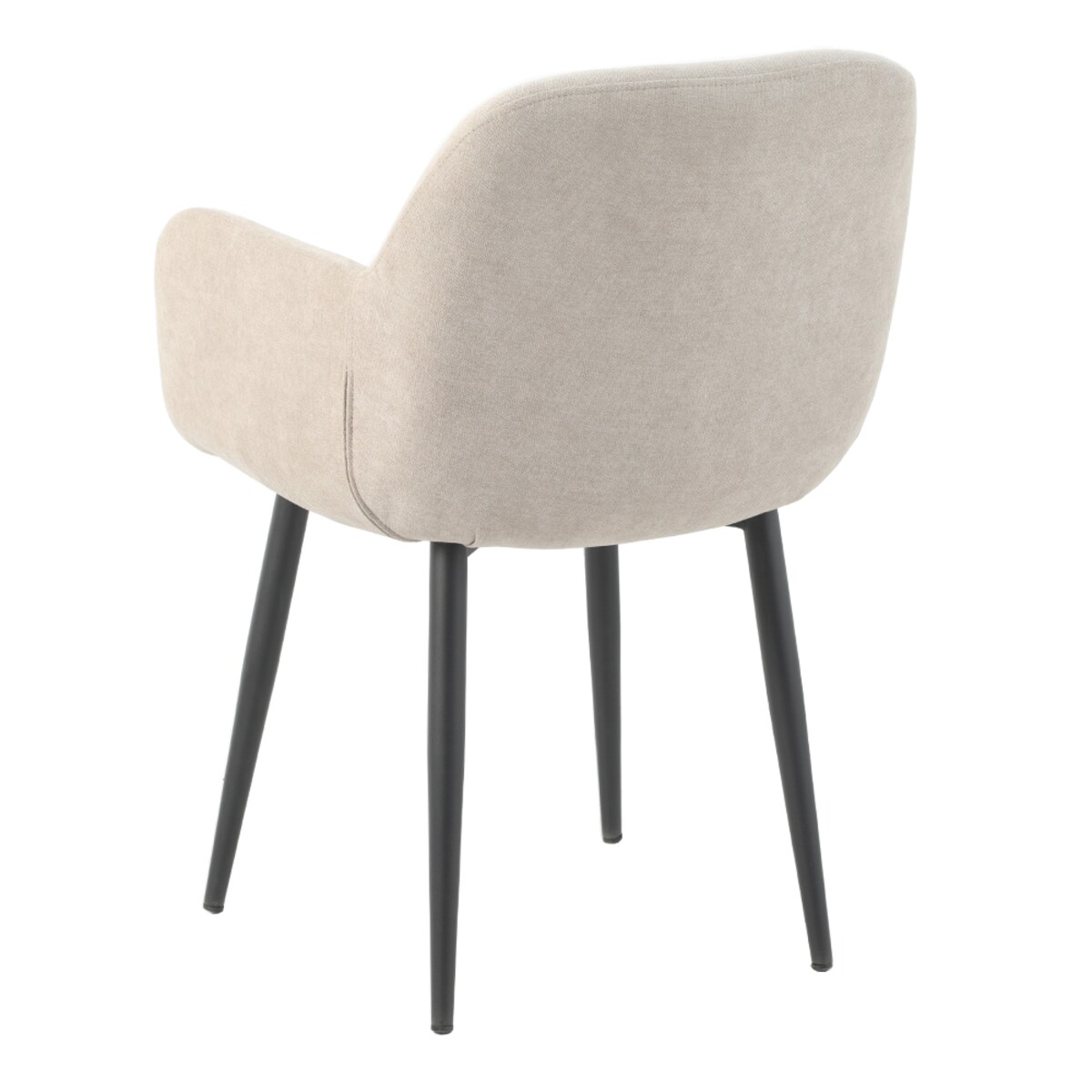 Krzesło tapicerowane VERDO beżowe do salonu jadalni biura