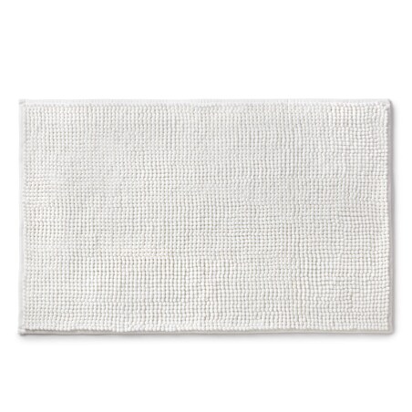 Dywanik łazienkowy Rayen - 80 x 50 cm, Biały
