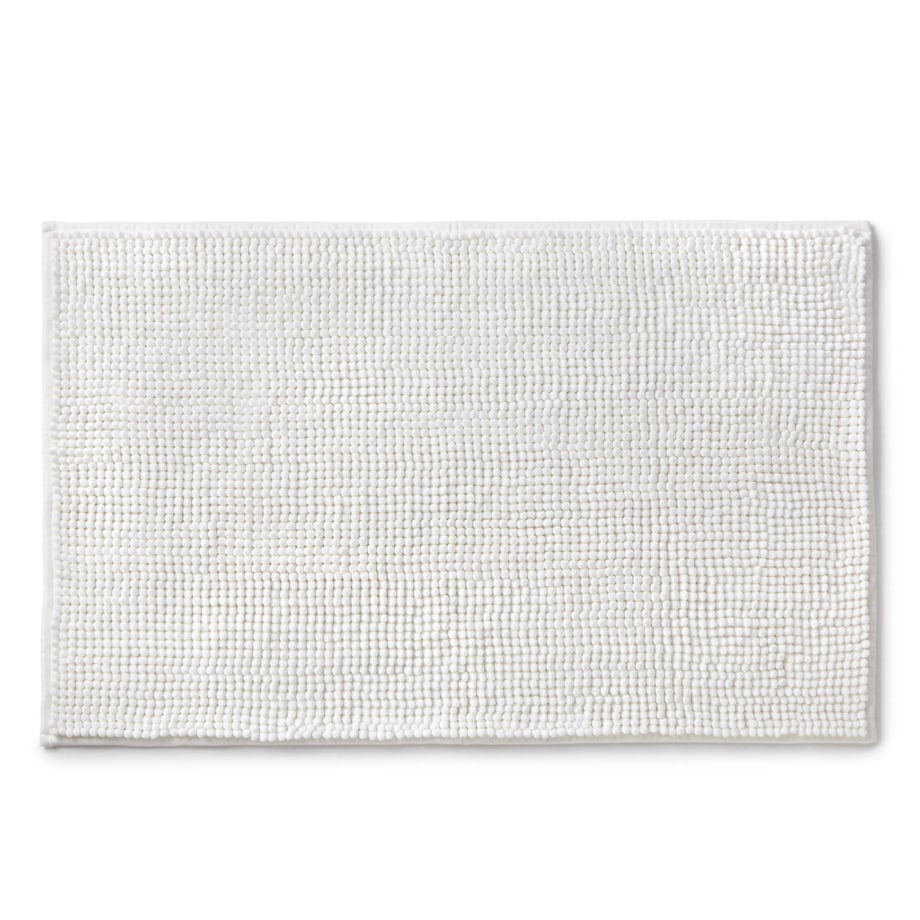 Dywanik łazienkowy Rayen - 80 x 50 cm, Biały