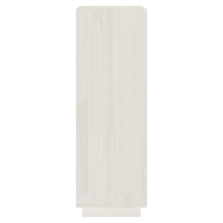 vidaXL Regał na książki/przegroda, biały, 40x35x103 cm, drewno sosnowe