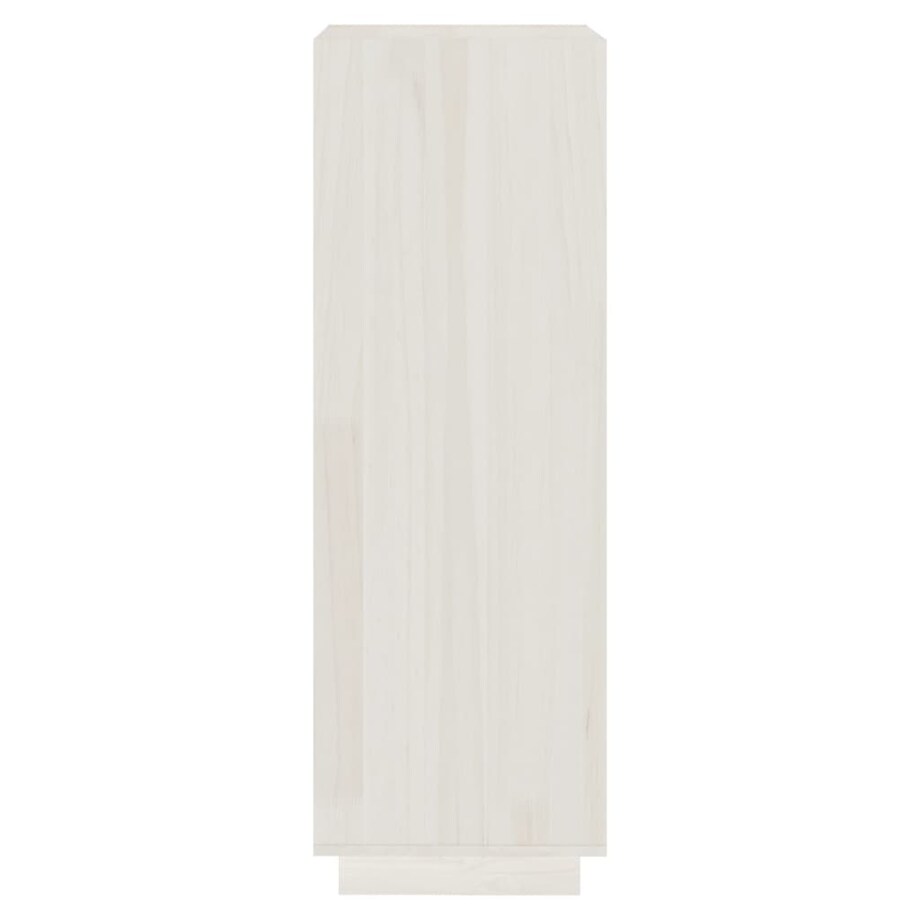 vidaXL Regał na książki/przegroda, biały, 40x35x103 cm, drewno sosnowe